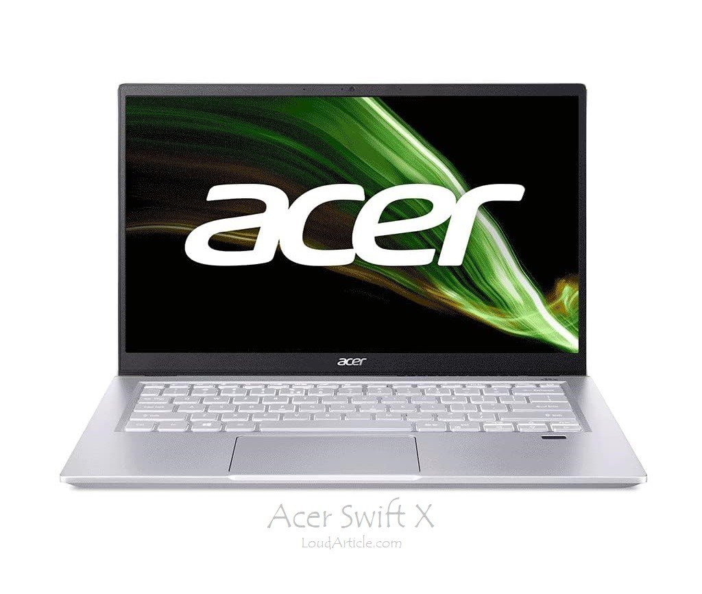 Acer Swift X Laptop is in top 10 best laptops in india