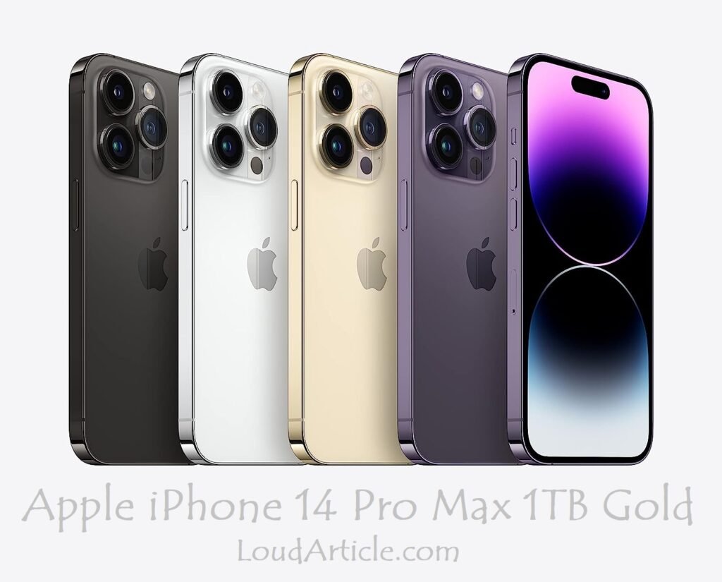 Apple iPhone 14 Pro Max 1TB Gold is in top 5 best mobile phones in india