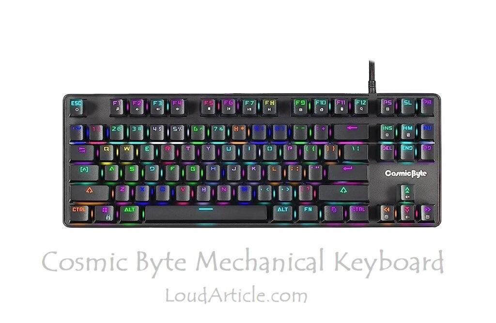 Cosmic Byte Mechanical Keyboard   is in Top 5 best gadgets in india