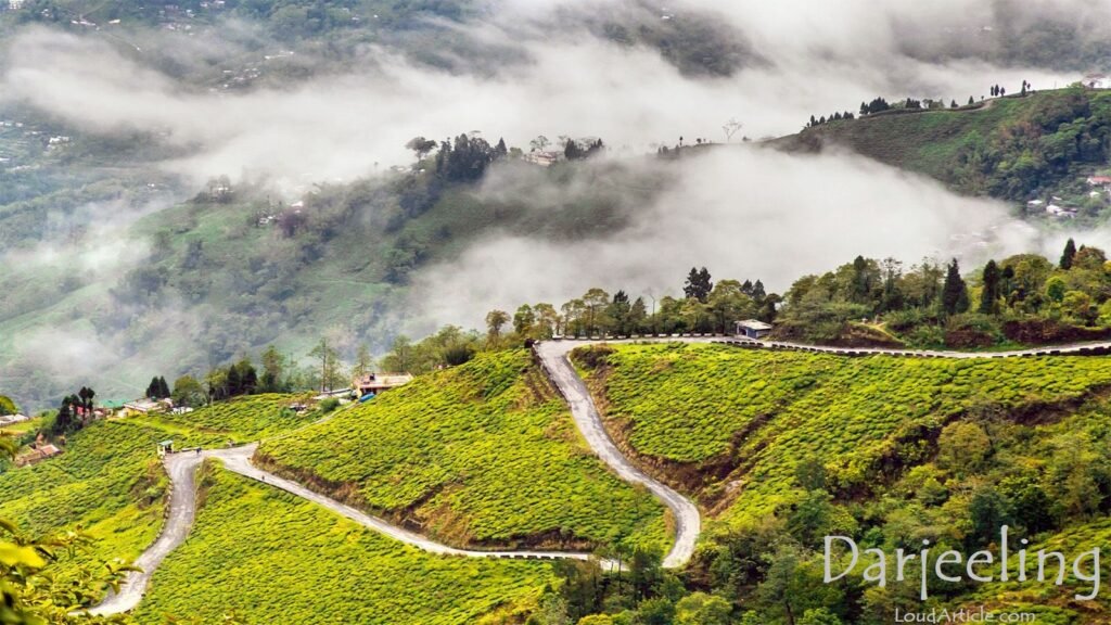 Darjeeling in top 10 places to visit in india