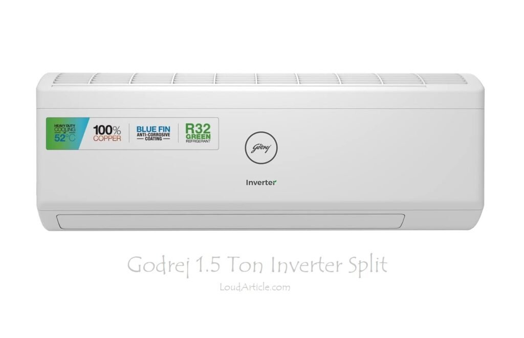Godrej 1.5 Ton Inverter Split AC is in top 10 best home appliance