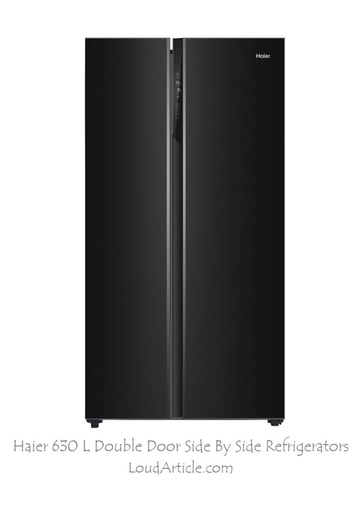 Haier 630 L Double Door Side By Side Refrigerators is in top 5 best home appliance in India