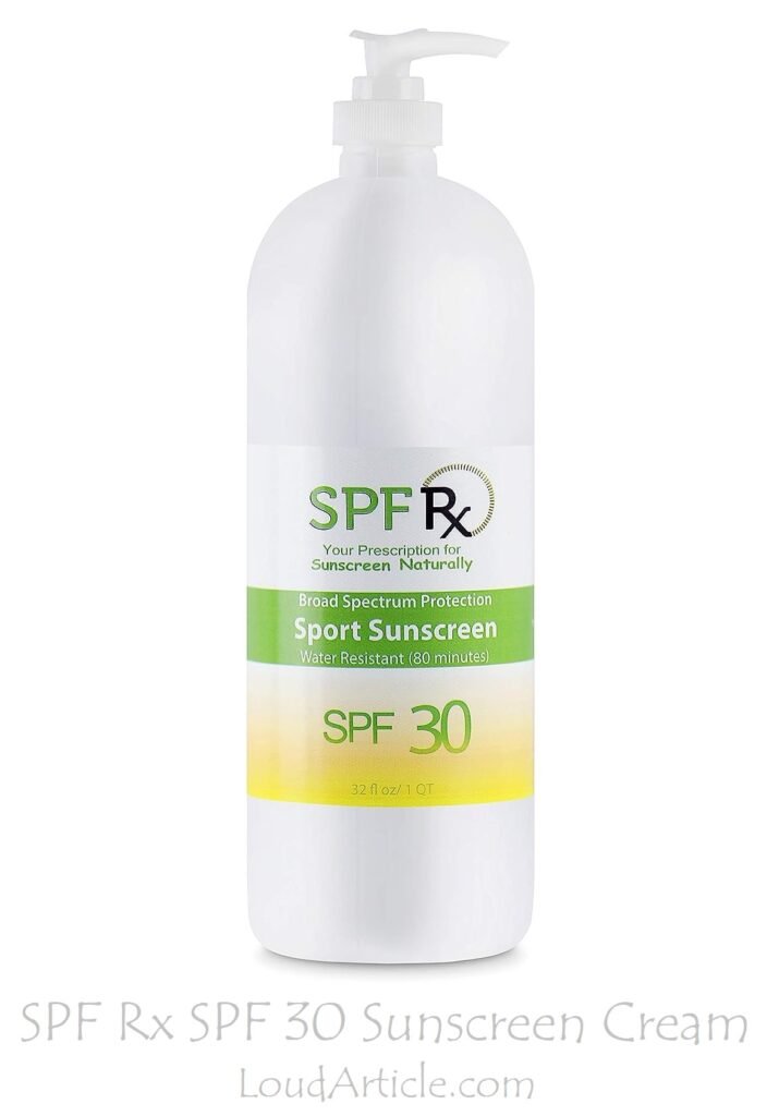 SPF Rx SPF 30 Sunscreen Cream is a best sunscreen for face in india
