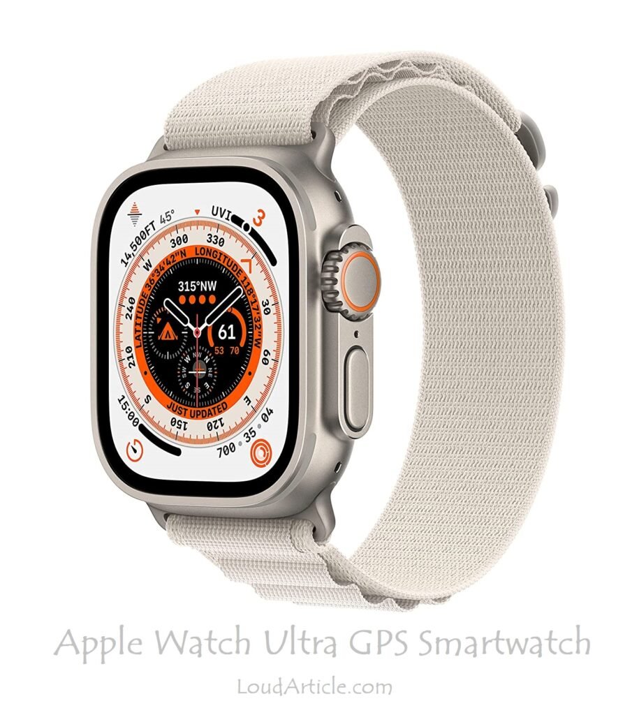 Apple Watch Ultra GPS + Cellular 49 mm is in Top 10 best smart watches in india with price