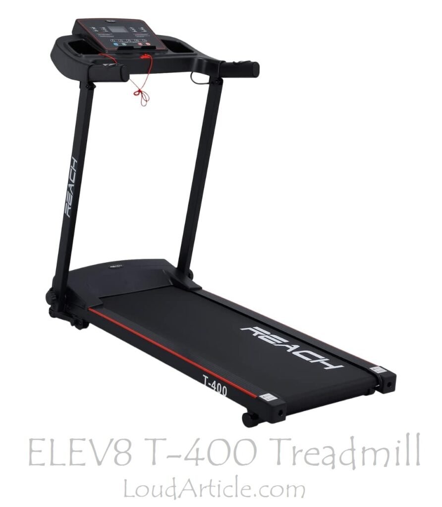 ELEV8 T-400 Treadmill is in Top 10 best treadmill for home use