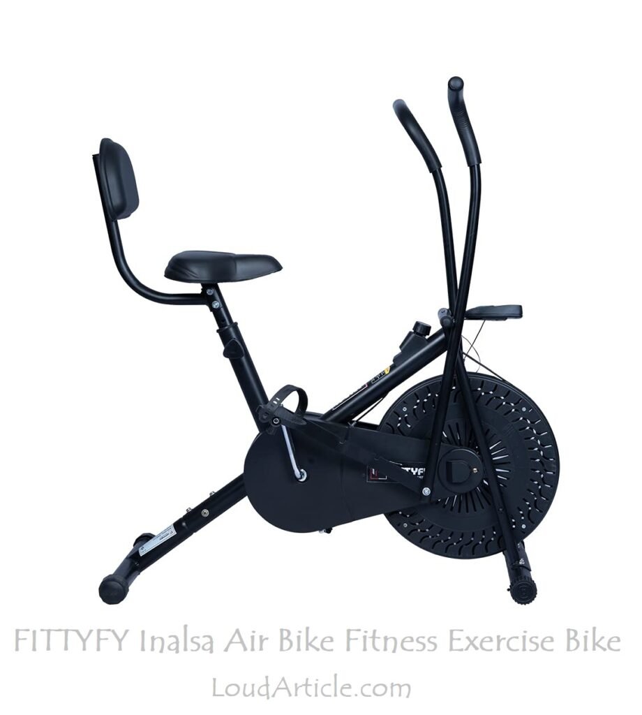 FITTYFY Inalsa Air Bike Fitness Exercise Bike is in Top 5 best exercise bikes for home use in india
