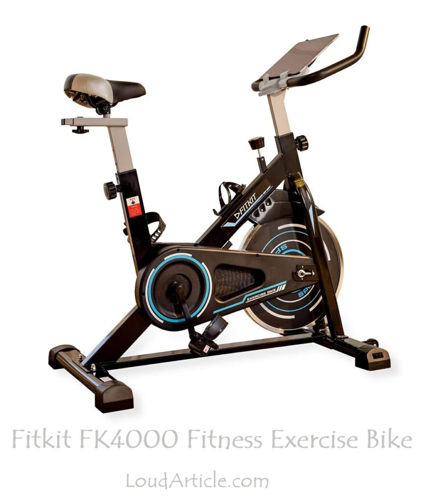 Fitkit FK4000 Fitness Exercise Bike is in Top 5 best exercise bikes for home use in india