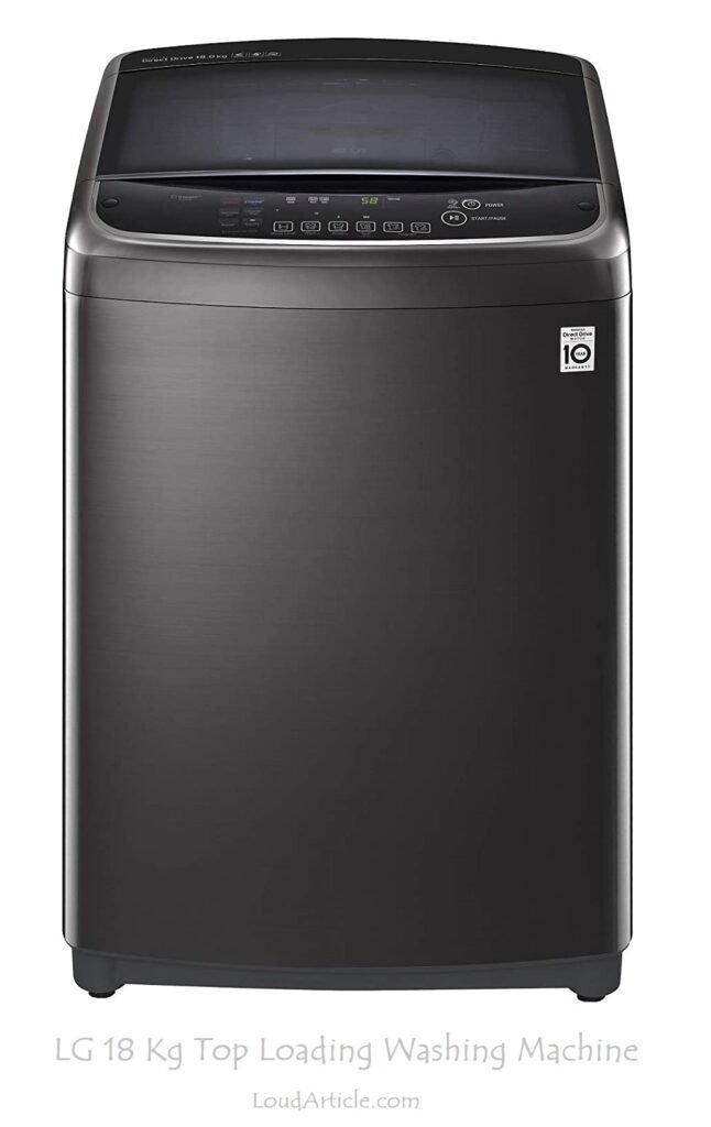 LG 18 Kg Fully Automatic Top Loading Washing Machine is in Top 10 best washing machine in india with price