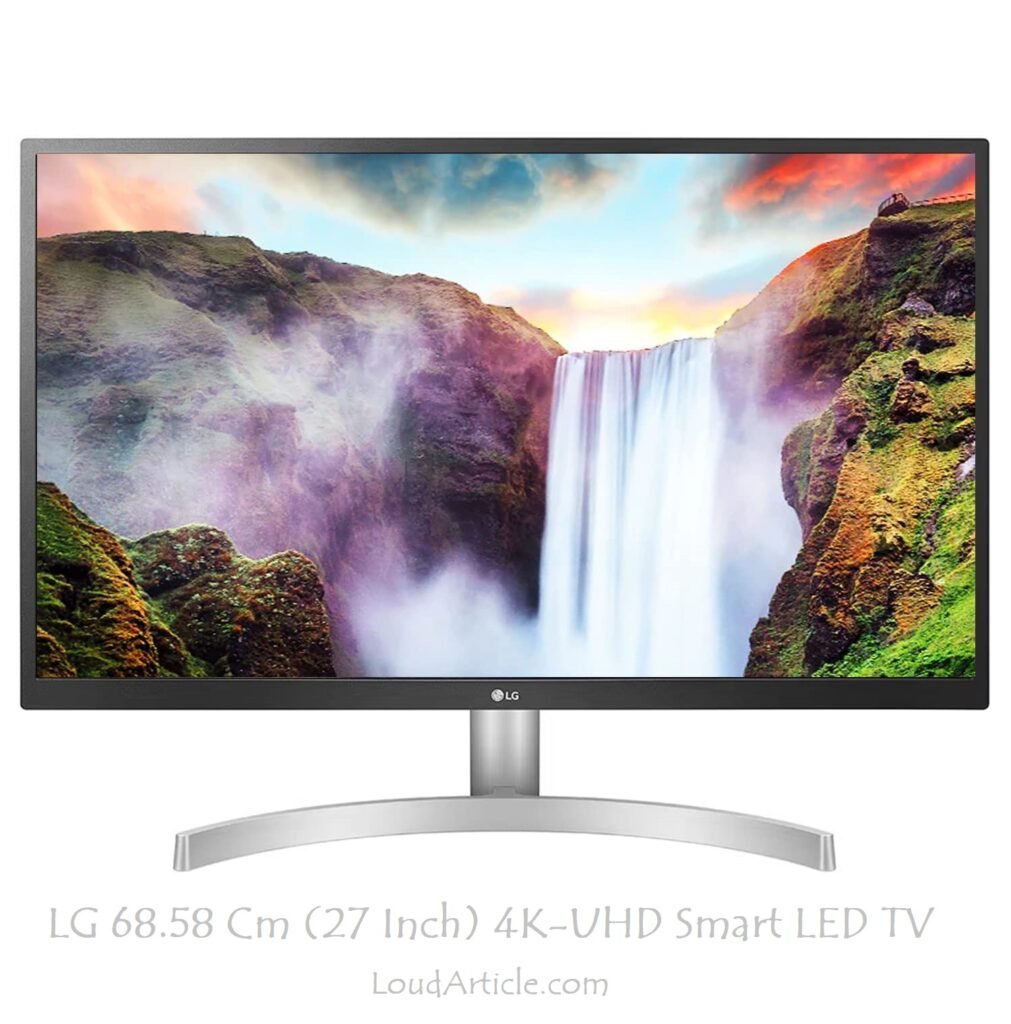 LG 68.58 Cm (27 Inch) 4K-UHD Smart LED TV is in Top 5 best TV under 30000 in india