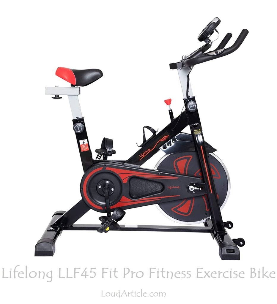 Lifelong LLF45 Fit Pro Fitness Exercise Bike is in Top 5 best exercise bikes for home use in india
