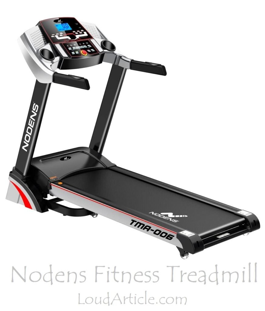Nodens Fitness Treadmill is in top 10 best treadmill for home use in india