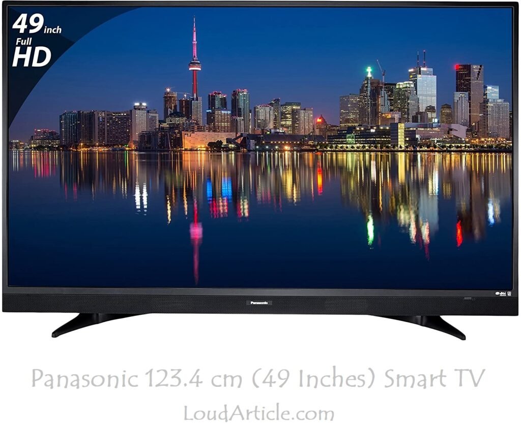 Panasonic 123.4 cm (49 Inches) Smart TV is in Top 10 best TV in india with price