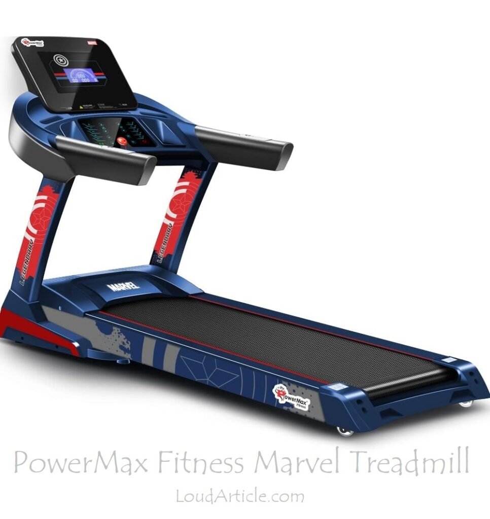 PowerMax Fitness Marvel Treadmill is in top 10 best treadmill for home use in india