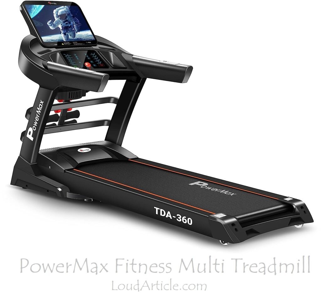 PowerMax Fitness Multi Treadmill is in top 10 best treadmill for home use in india
