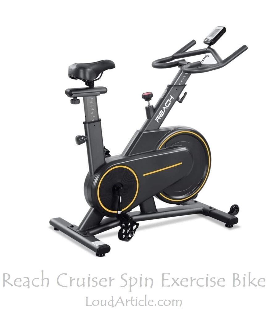 Reach Cruiser Spin Exercise Bike is in Top 10 best exercise bikes for home use with price in india