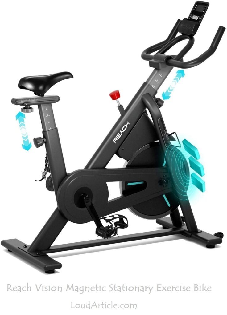 Reach Vision Magnetic Stationary Exercise Bike is in Top 10 best exercise bikes for home use with price in india