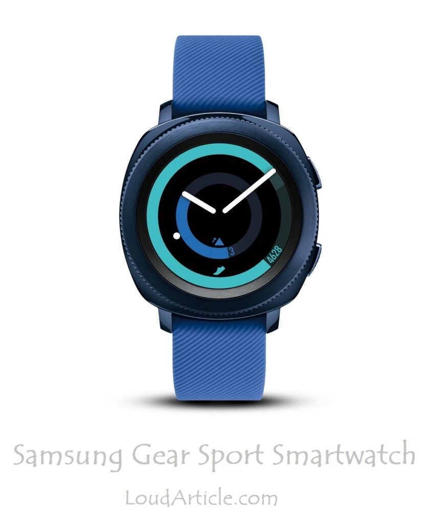 Samsung Gear Sport Smartwatch is in Top 10 best smart watches in india