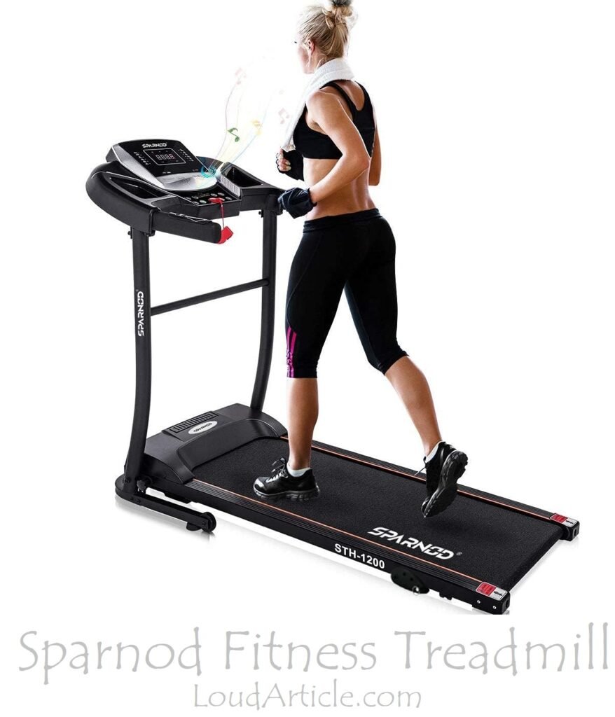 Sparnod Fitness Treadmill is in top 10 best treadmills under Rs 24999 for home use in india