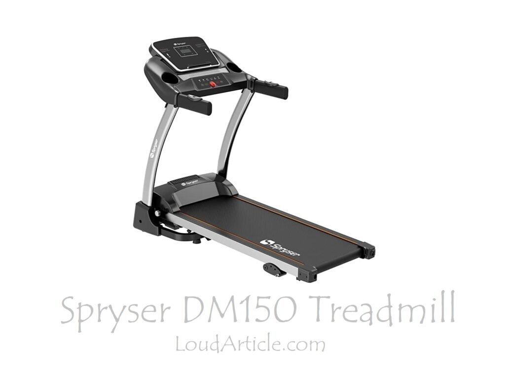 Spryser DM150 Treadmill is in top 10 best treadmills under Rs 24999 for home use in india