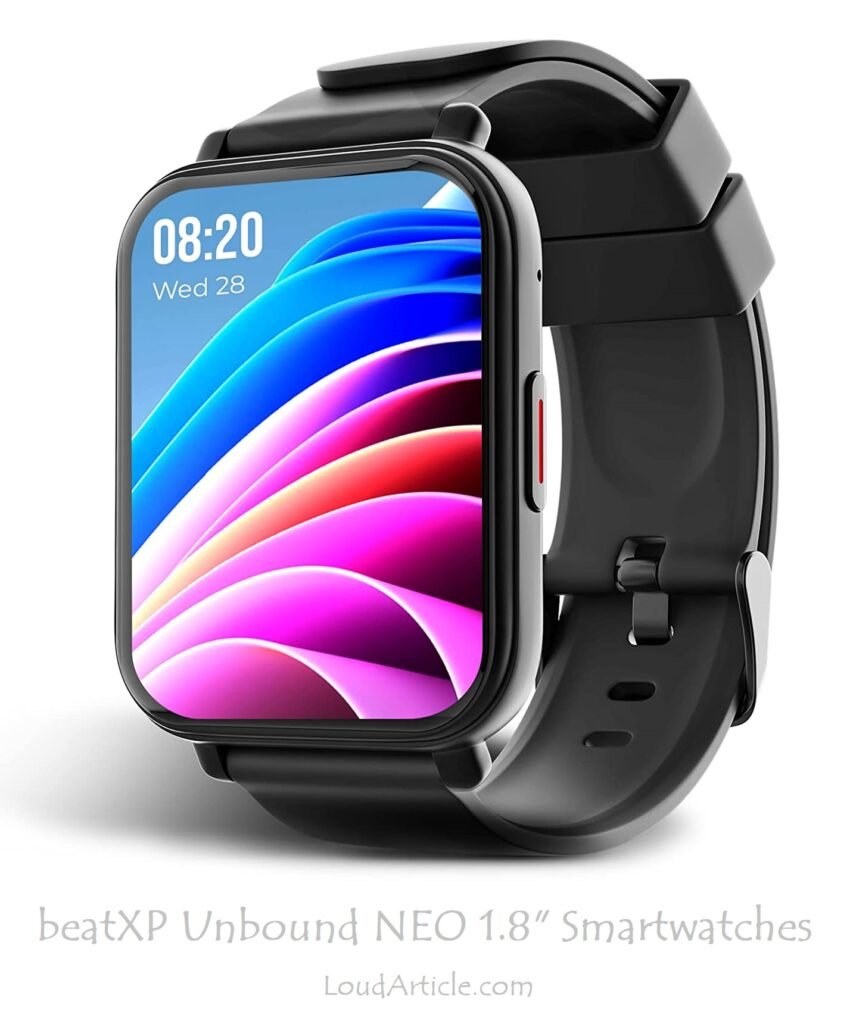 beatXP Unbound NEO 1.8 Smartwatches is in Top 5 best smartwatches under Rs 5000 in india