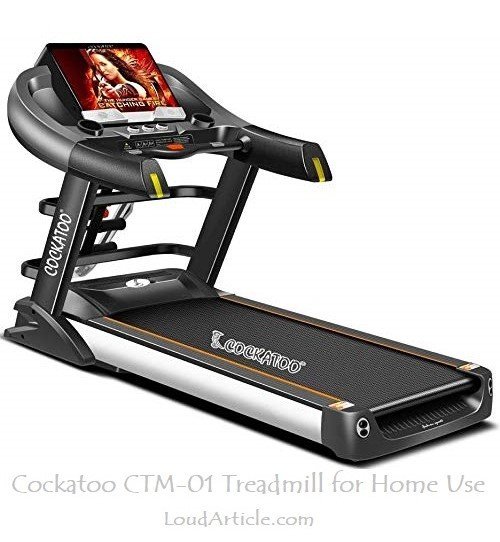 Cockatoo CTM-01 Treadmill for Home Use is in Best Cockatoo Treadmill for home use in india