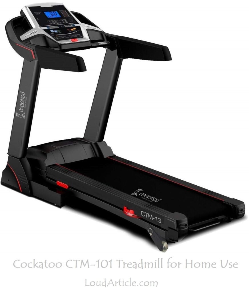 Cockatoo CTM-101 Treadmill for Home Use is in Best Cockatoo Treadmill for home use in india