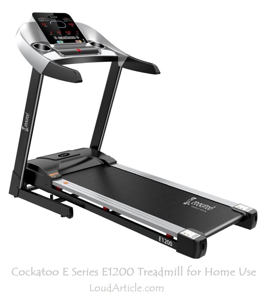 Cockatoo E Series E1200 Treadmill for Home Use is in Best Cockatoo Treadmill for home use in india